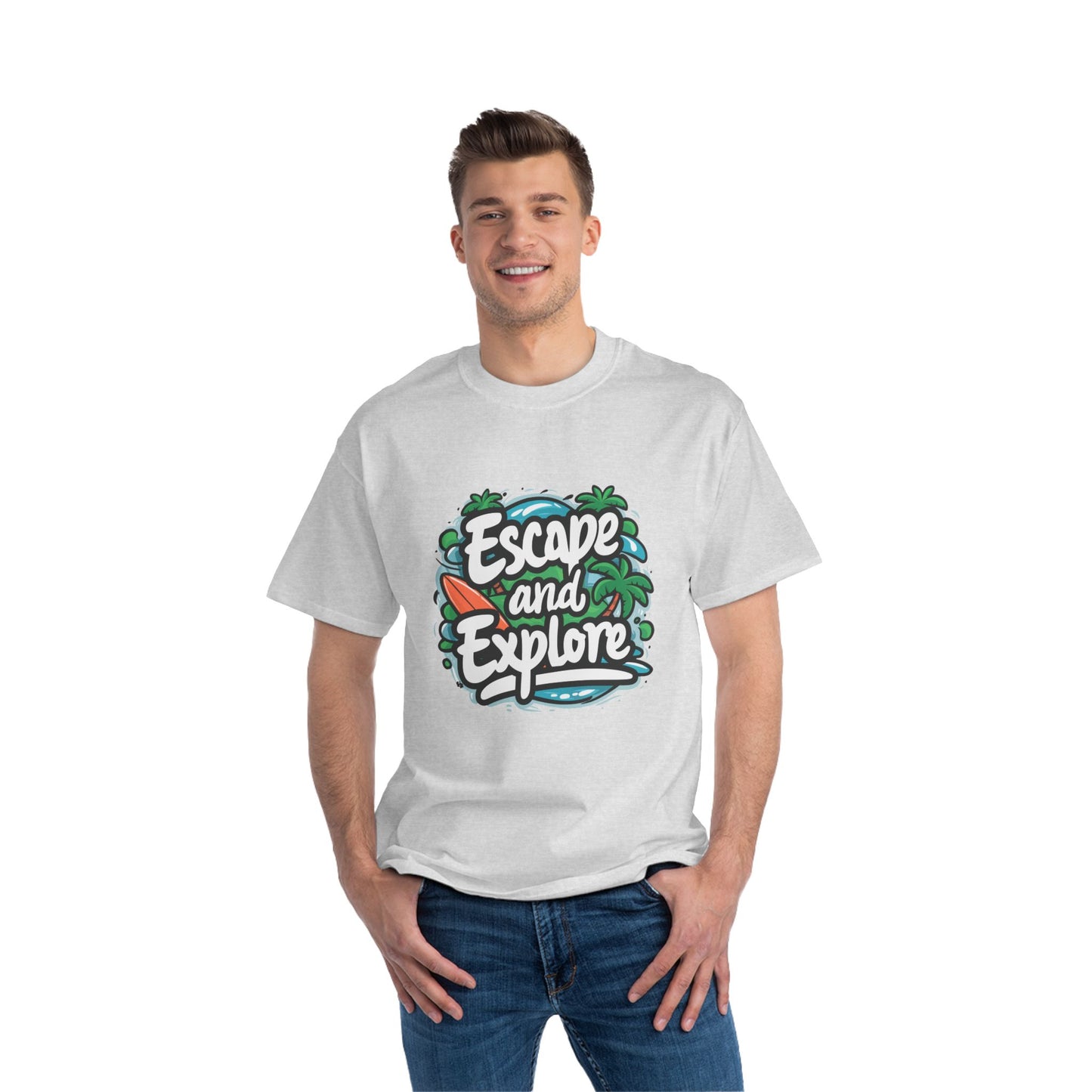 Beefy-T®  Short-Sleeve T-Shirt Escape and Explore