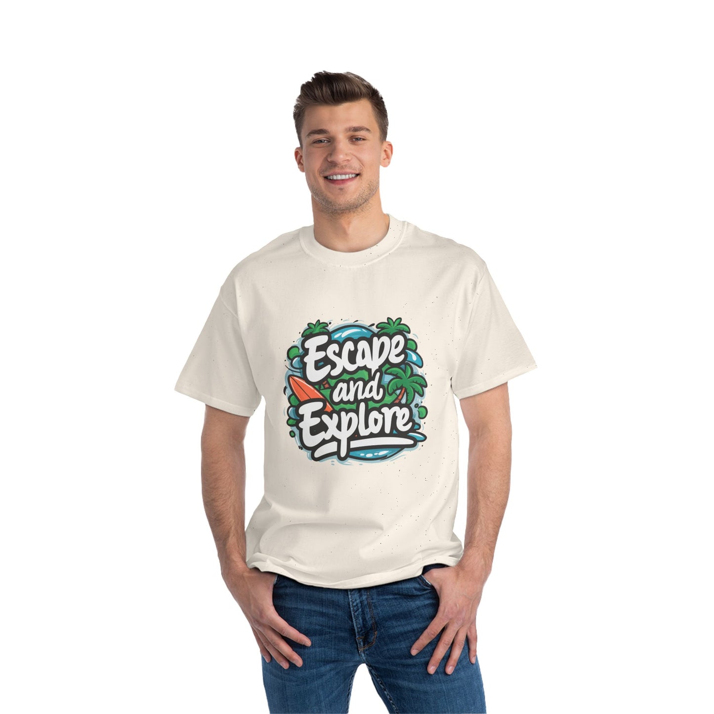 Beefy-T®  Short-Sleeve T-Shirt Escape and Explore