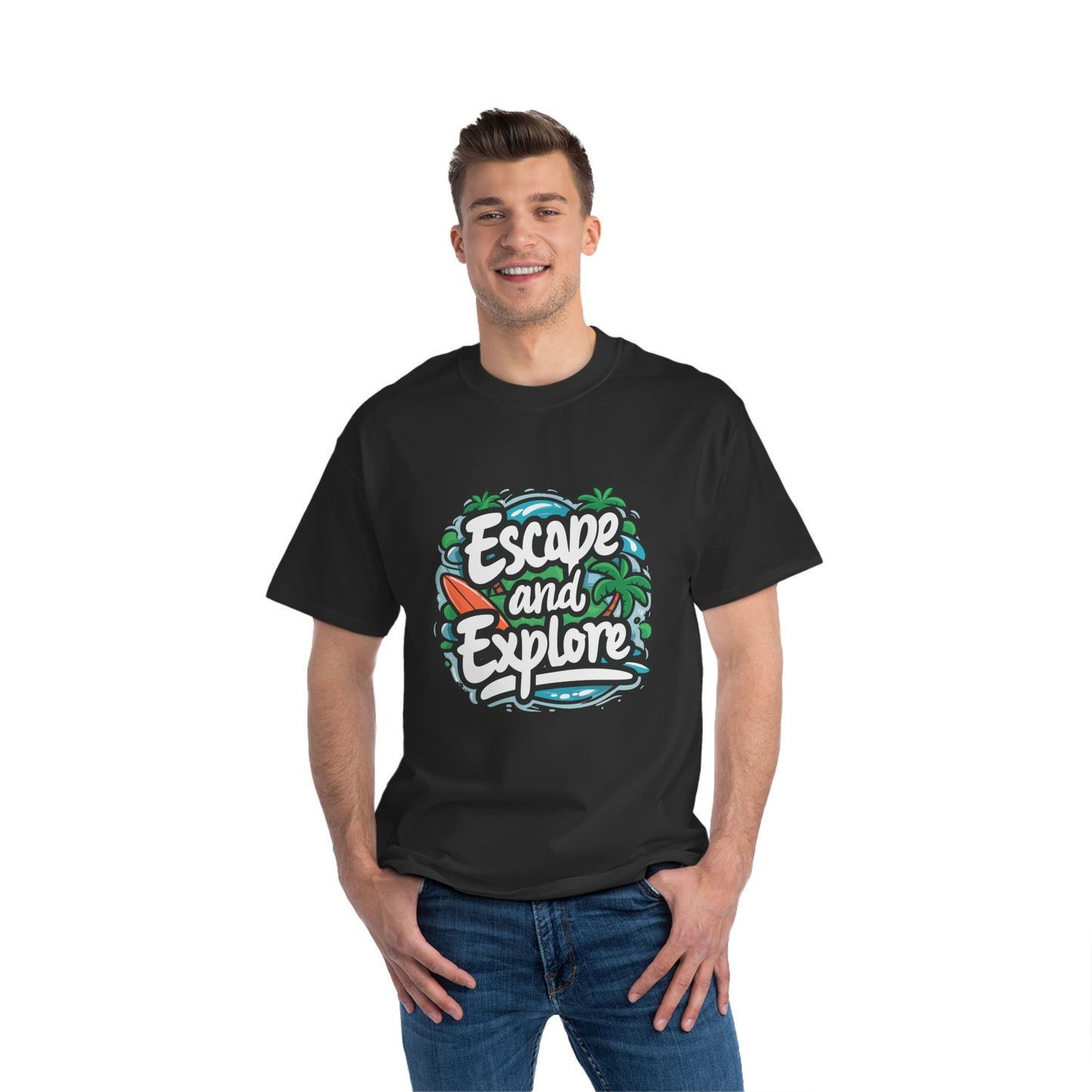 Beefy-T®  Short-Sleeve T-Shirt Escape and Explore