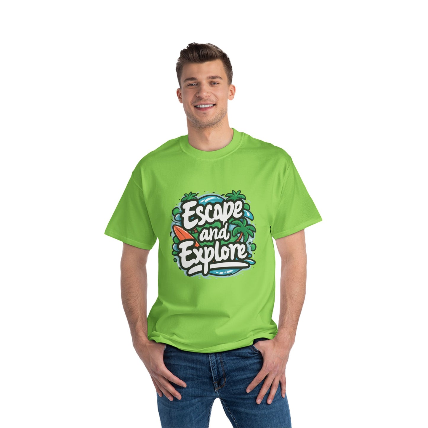 Beefy-T®  Short-Sleeve T-Shirt Escape and Explore