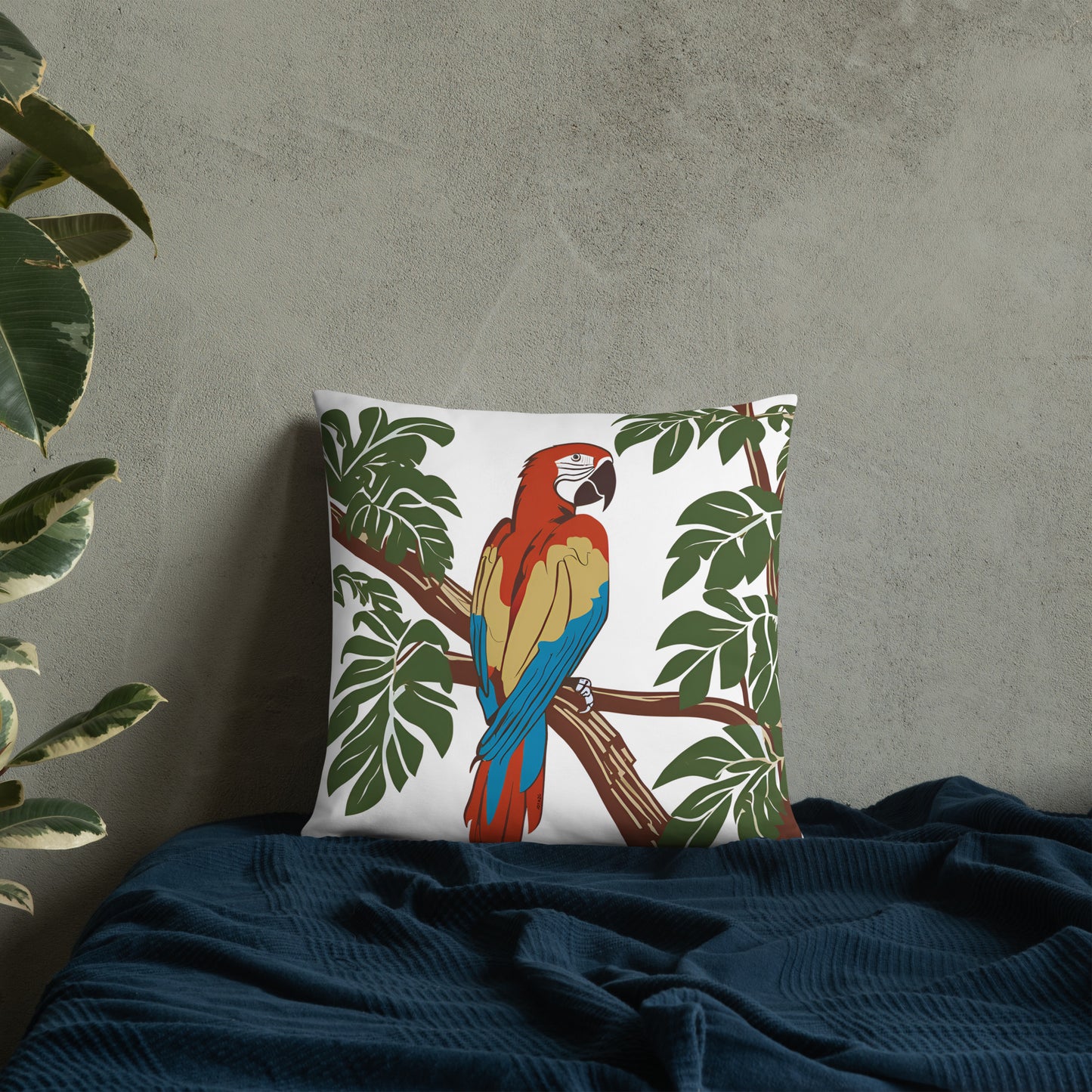 Basic Pillow with Guacamaya - Style and Comfort for Your Home