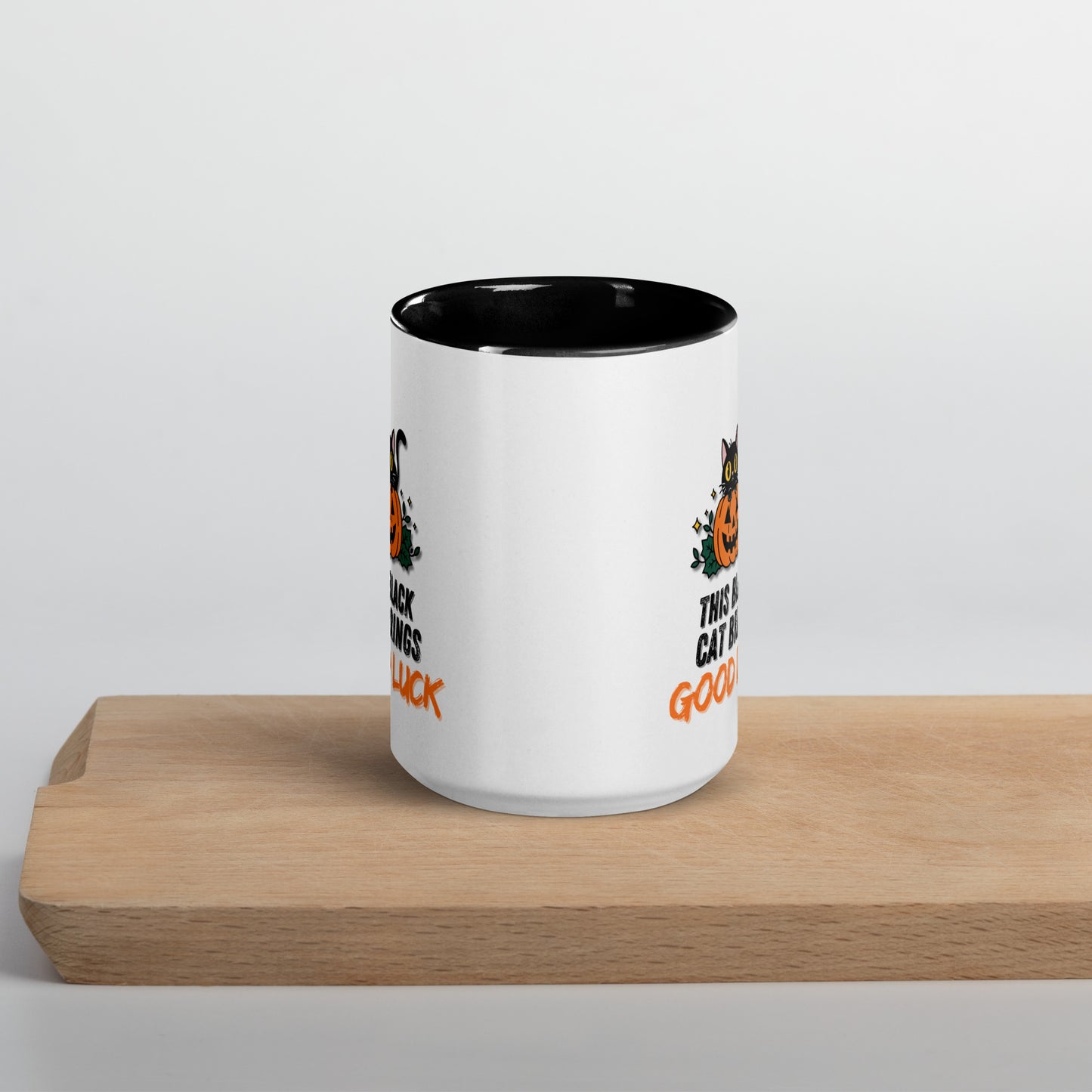 Halloween Mug with Color Inside