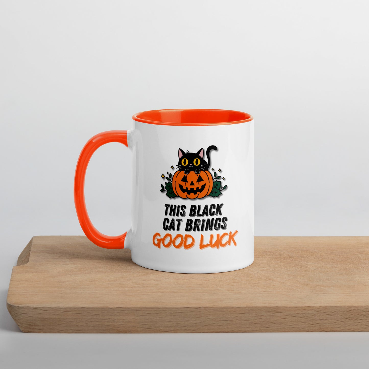 Halloween Mug with Color Inside