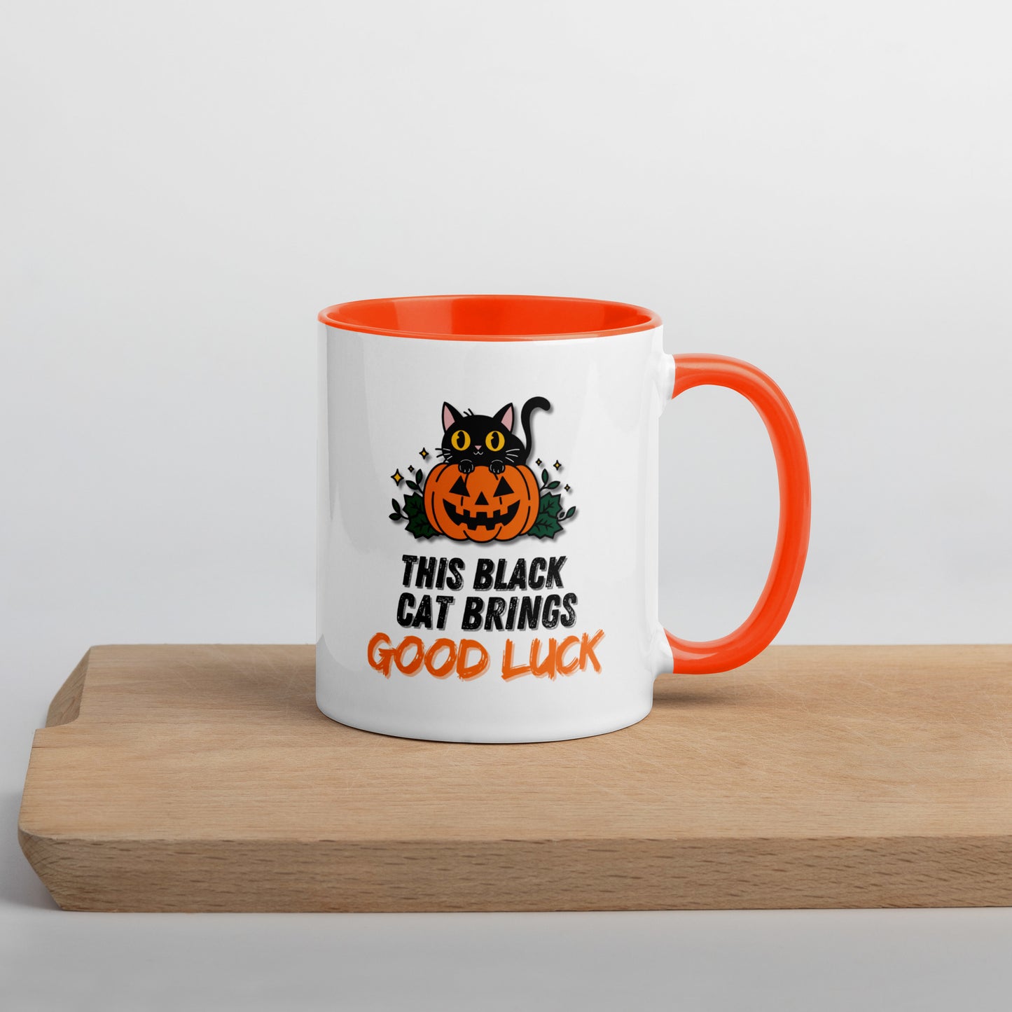 Halloween Mug with Color Inside